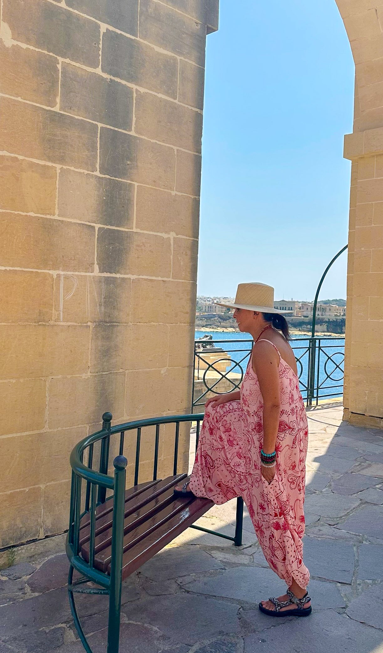 Enterizo Florecer Rosado