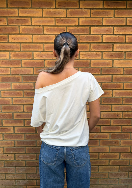 T-shirt Asimetrica Langosta