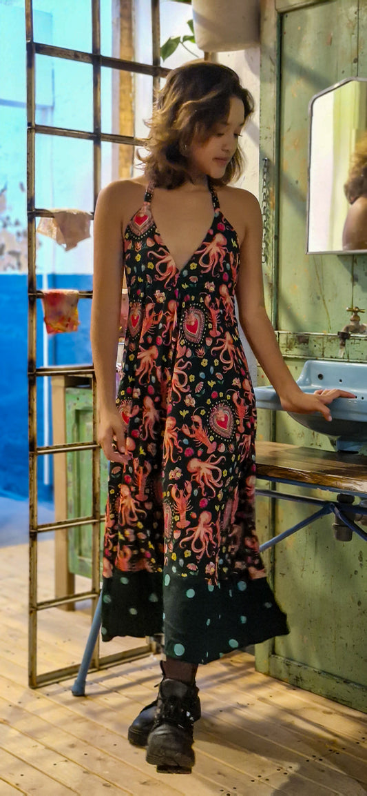 Vestido Tentáculos en Flor