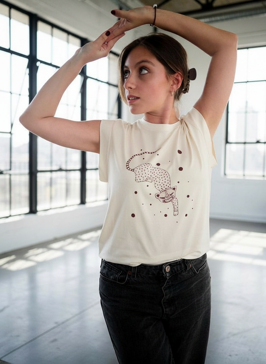 T-Shirt Rita en Blanco