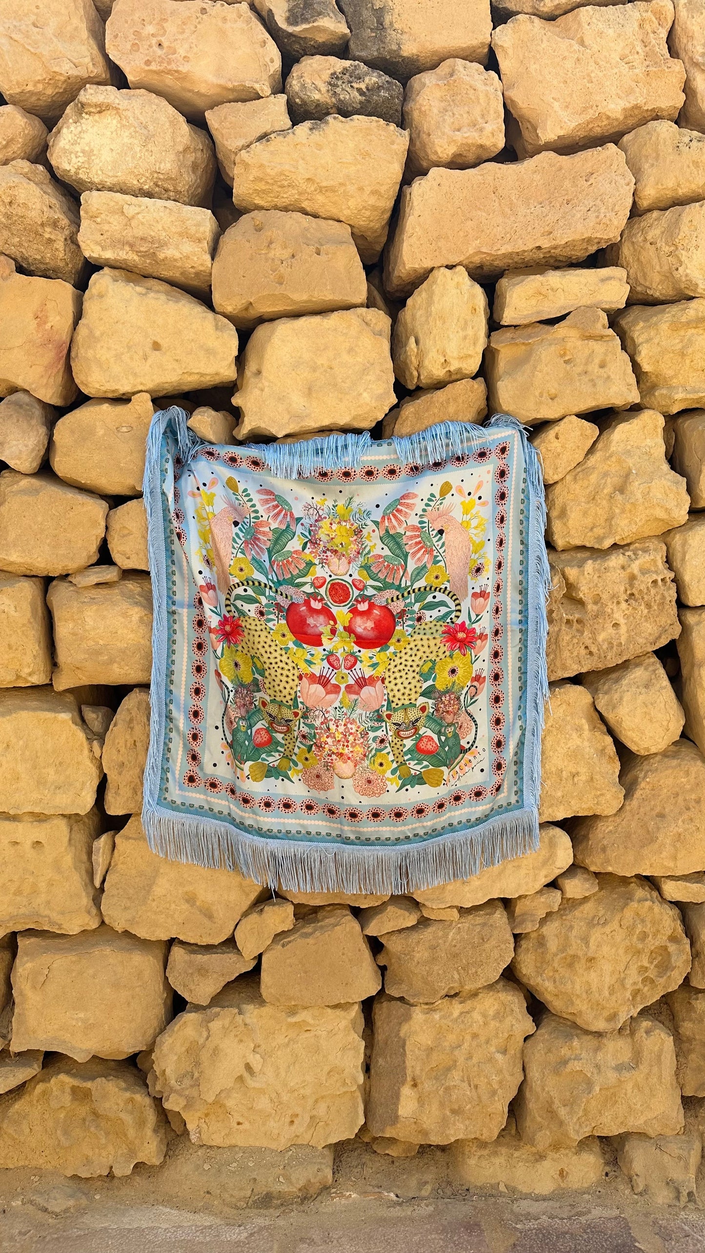 Pañoleta con Flecos