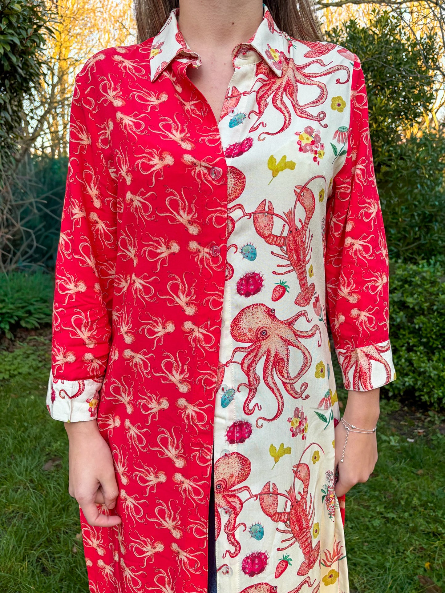 Vestido Camisero Mareas de Flores