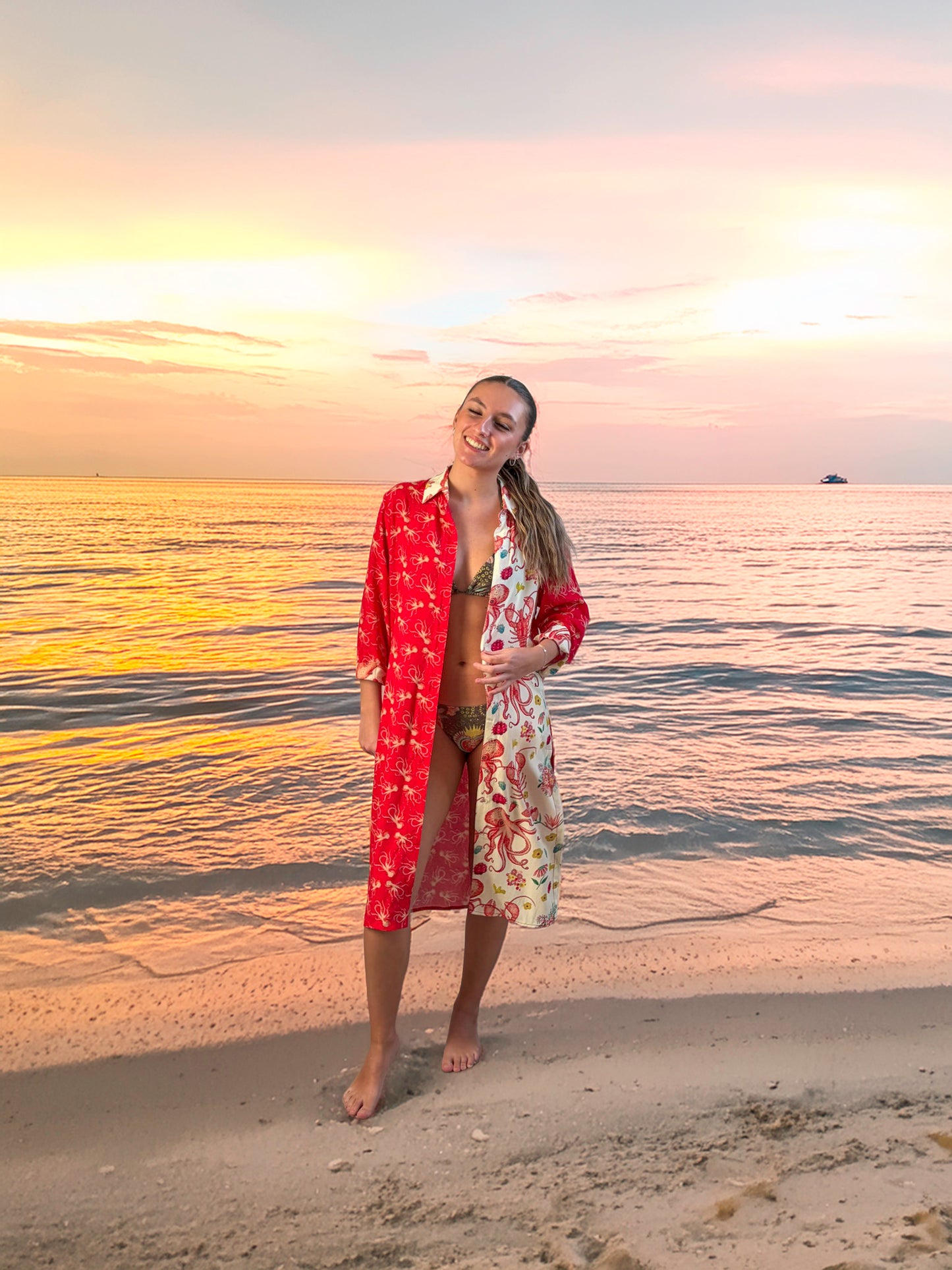 Vestido Camisero Mareas de Flores